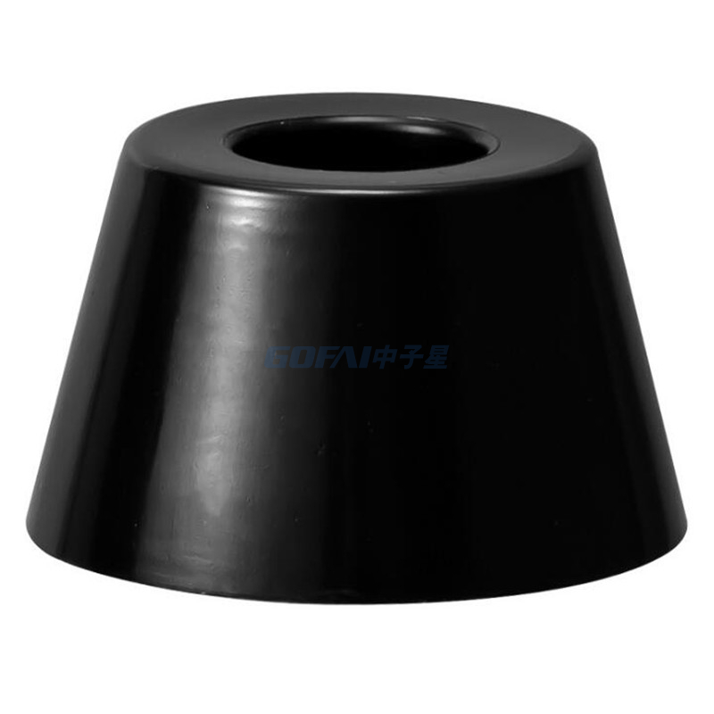 Machine Bottom Anti-slip Rubber Foot, High Quality Safety Rubber Foot Pad with Screw Hole