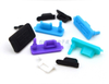 Custom Mobile Phones Silicone Rubber Micro USB Charger Port Dustproof Cover