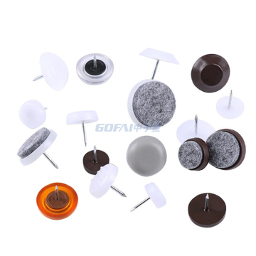 DIY Furniture Heavy Felt Feet Skid Glide Nail for Floor Protectors