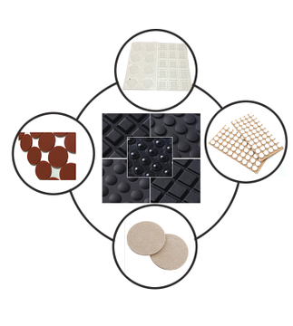 Protective 3M Self Adhesive Rubber Bumpers Pads Feet 