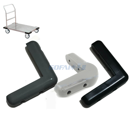 Anti Collision Rubber Trolley Cart Corner Bumper Guards 