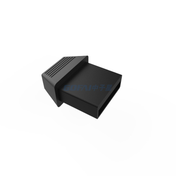 Molding Tough ABS USB Type A Dust Cover Cap Plugs With Handle For Computer USB Female Port
