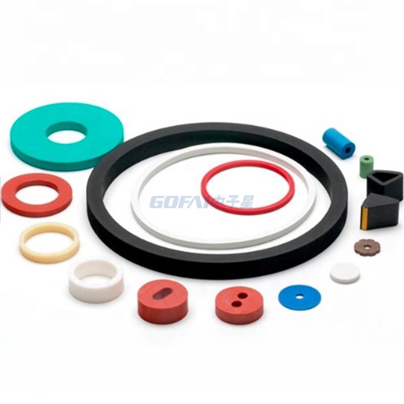 Custom Silicone EPDM Neoprene Rubber Washer Direct Factory Price Custom OEM Flat EPDM Rubber Sealing Washer