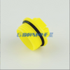 HDPE External Hexagon Cross Threaded Plug with O-Ring