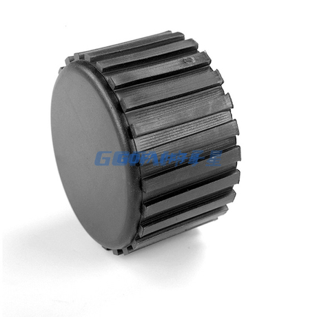 Wholesale Non Marking for Furniture Tables Chairs Desks Soft Non Slip Anti-Skid Black PE Bumper Round Rubber Feet Bumpers