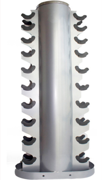 Dumbbell Rack Crescent Plastic Pad