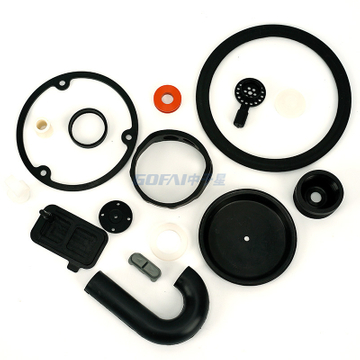 Custom Silicone Rubber Washers Gasket Flat Rubber Ring