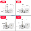 Moistureproof White Furniture Screw Adjustable Leveling Feet Pad