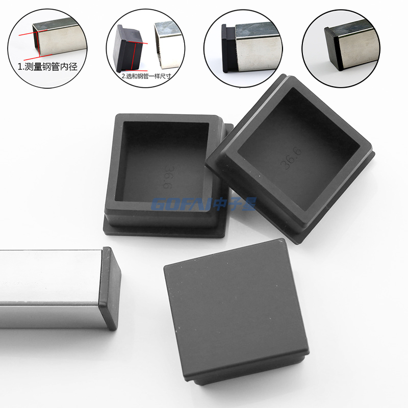 9.6-50.6mm High Temperature Resistant Rubber End Cap Silicone Plug for Hole Pipe Tube