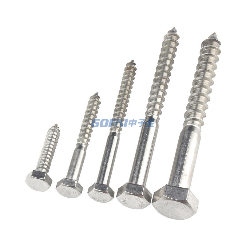 410 Stainless Steel Dovetail Screw Outer Hexagon with Washer Drill Tail Screw M4.2/M4.8/M5.5/M6.3