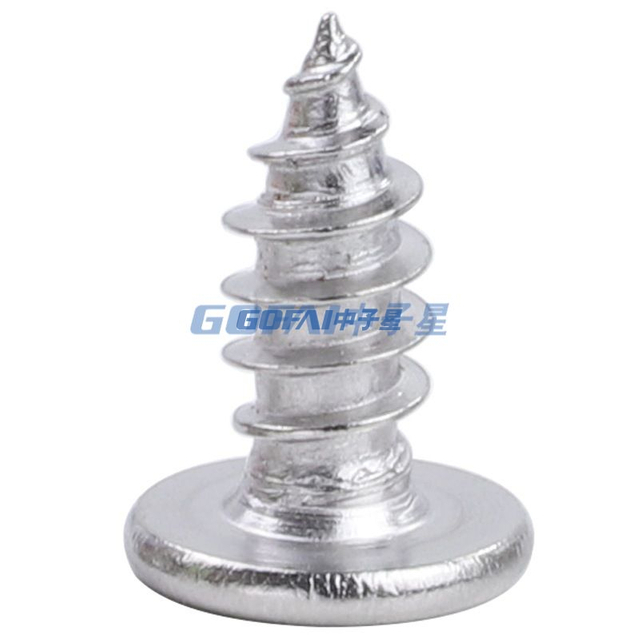 304 Stainless Steel Chamfered Hexagonal Socket Self-tapping Screw/ Large Flat Head Hexagonal Socket Self Tapping Furniture Screw