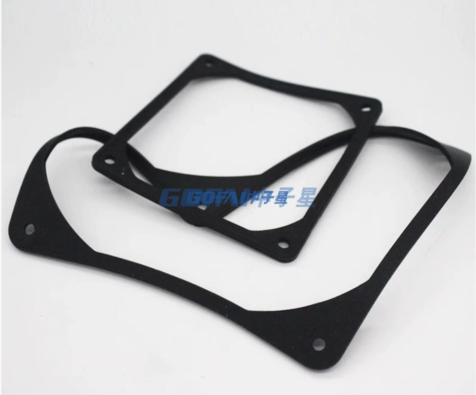 PC Case Cooling Fan Silicone Shock Absorption Gasket